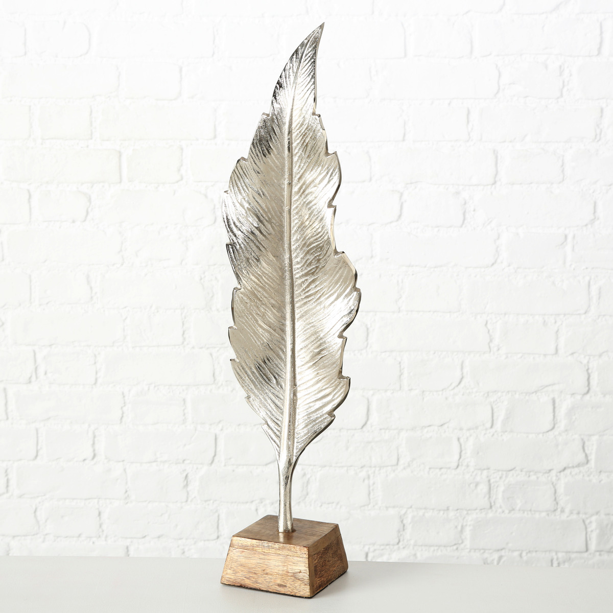 Dekoaufsteller Blatt 2-fach sortiert