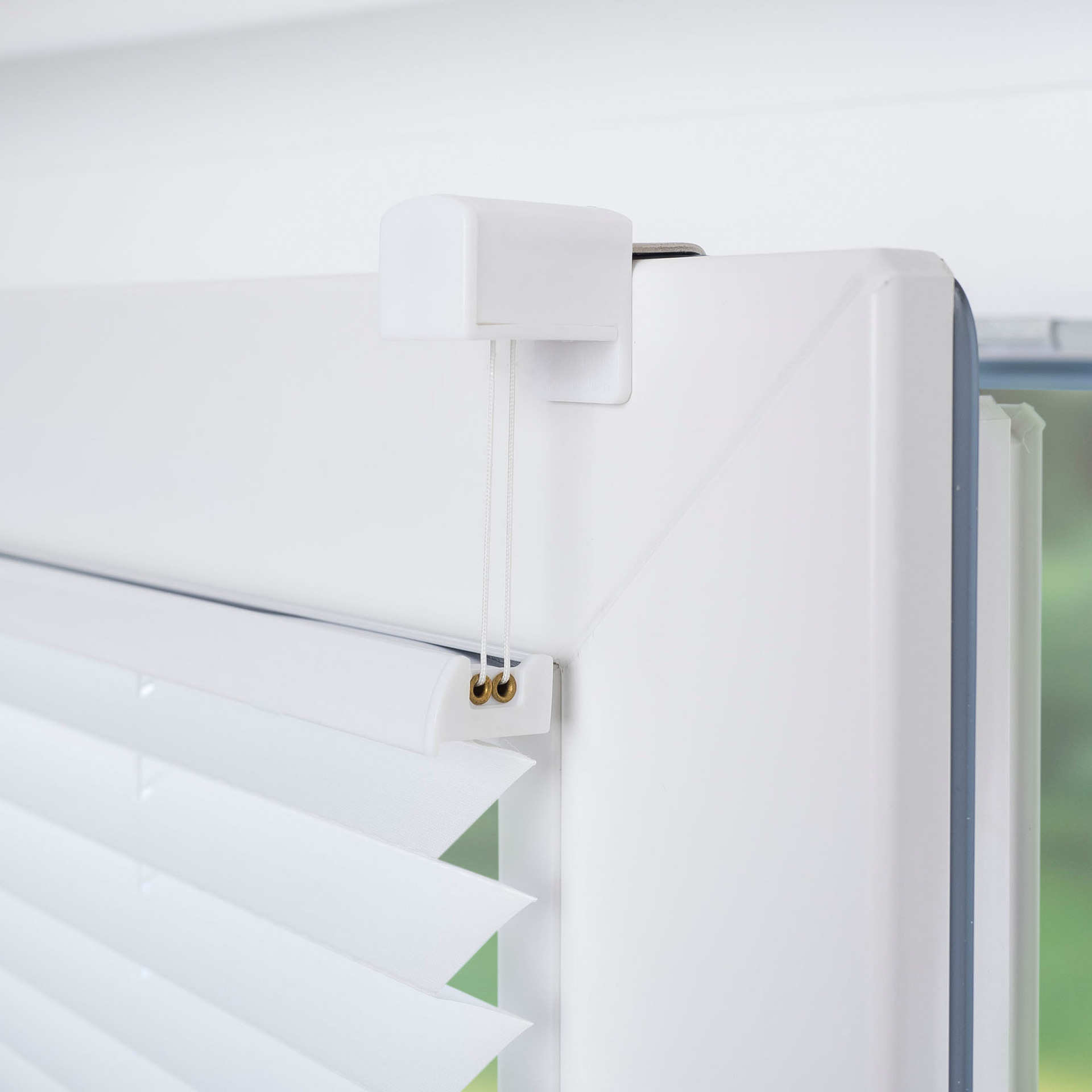 Klemmfix-Plissee Farbverlauf, verspannt