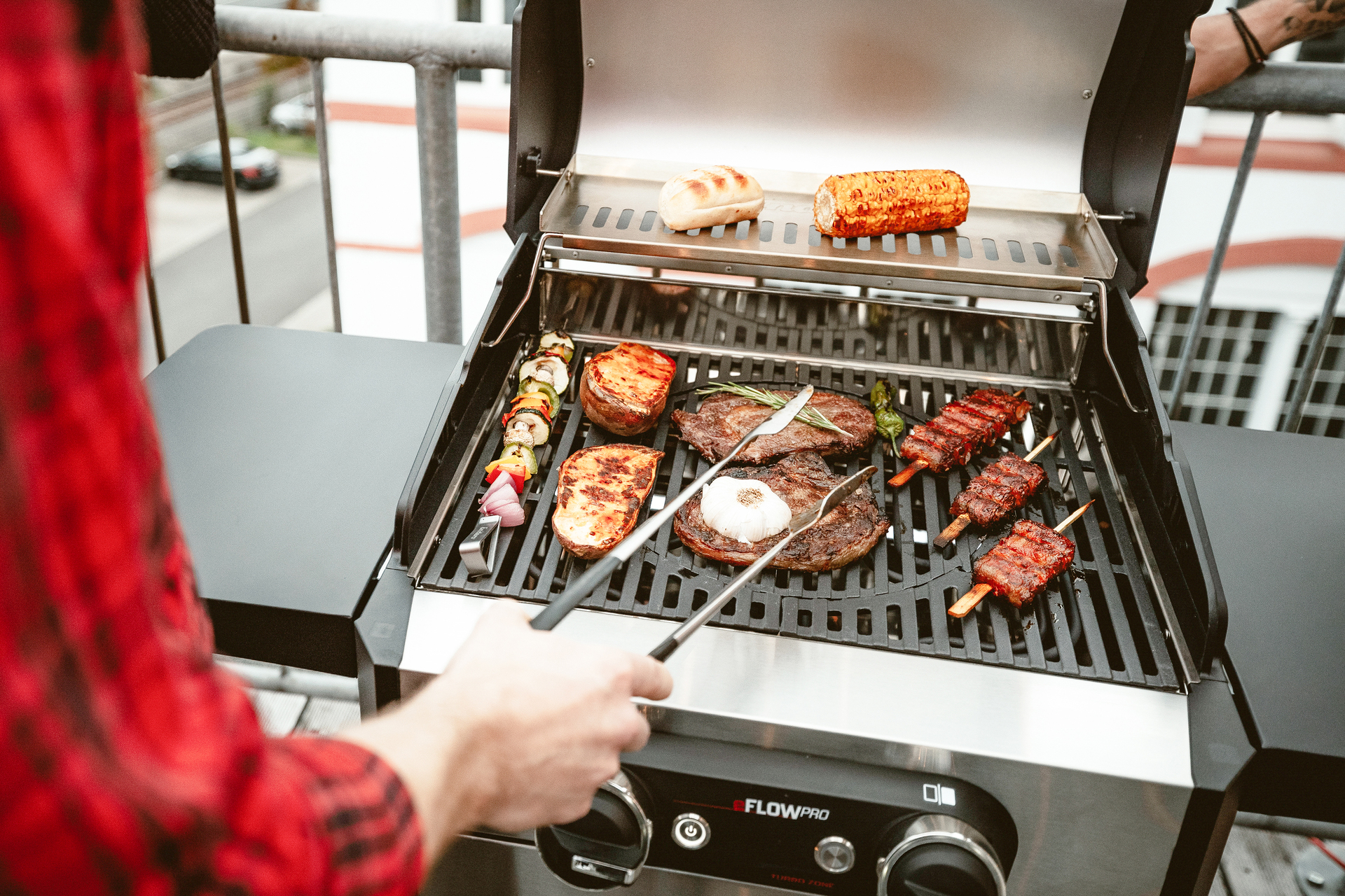 Elektrogrill eFLOW PRO 3000W