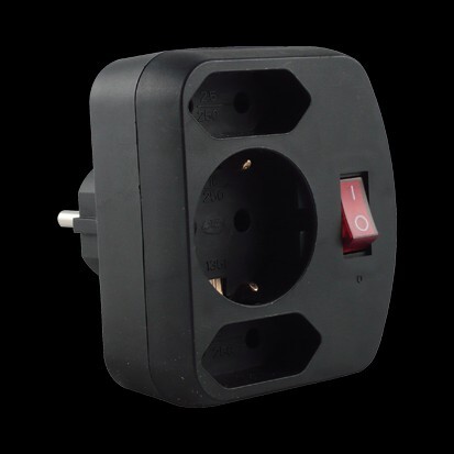 Kombi-Adapter mit Schalter