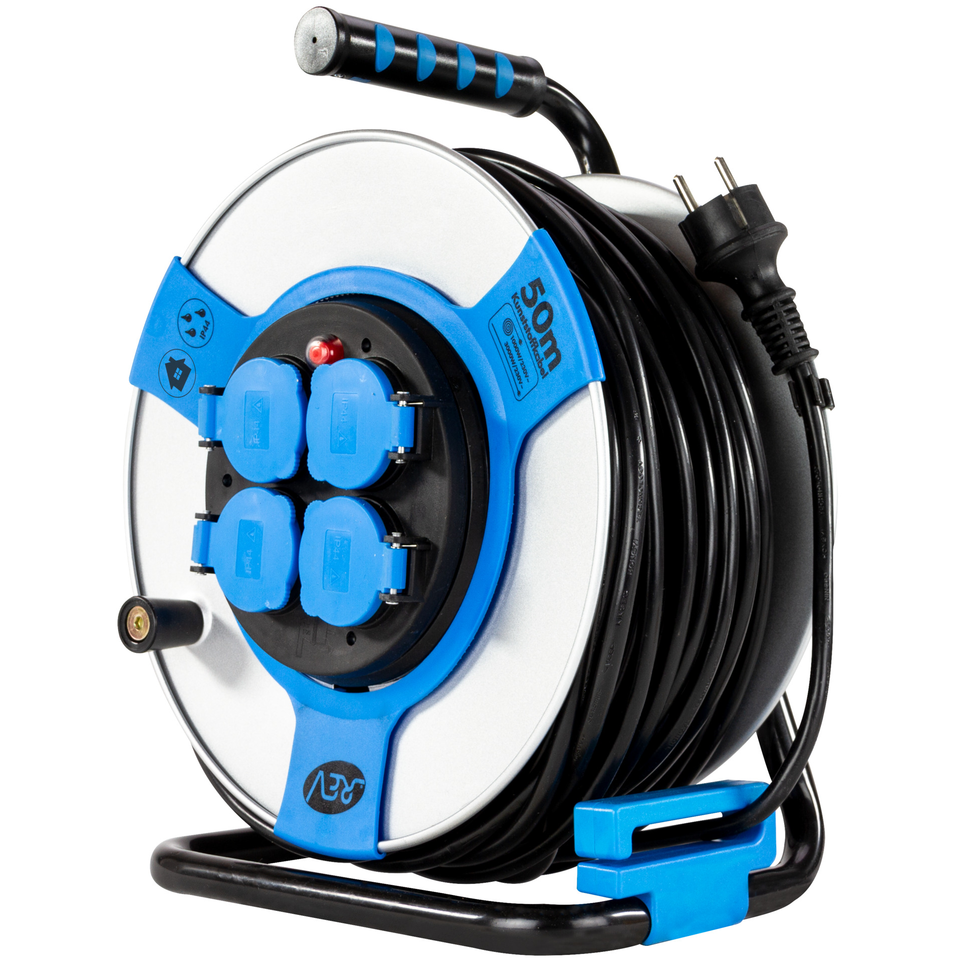 Kabeltrommel mit Deckel H05VV-F3G