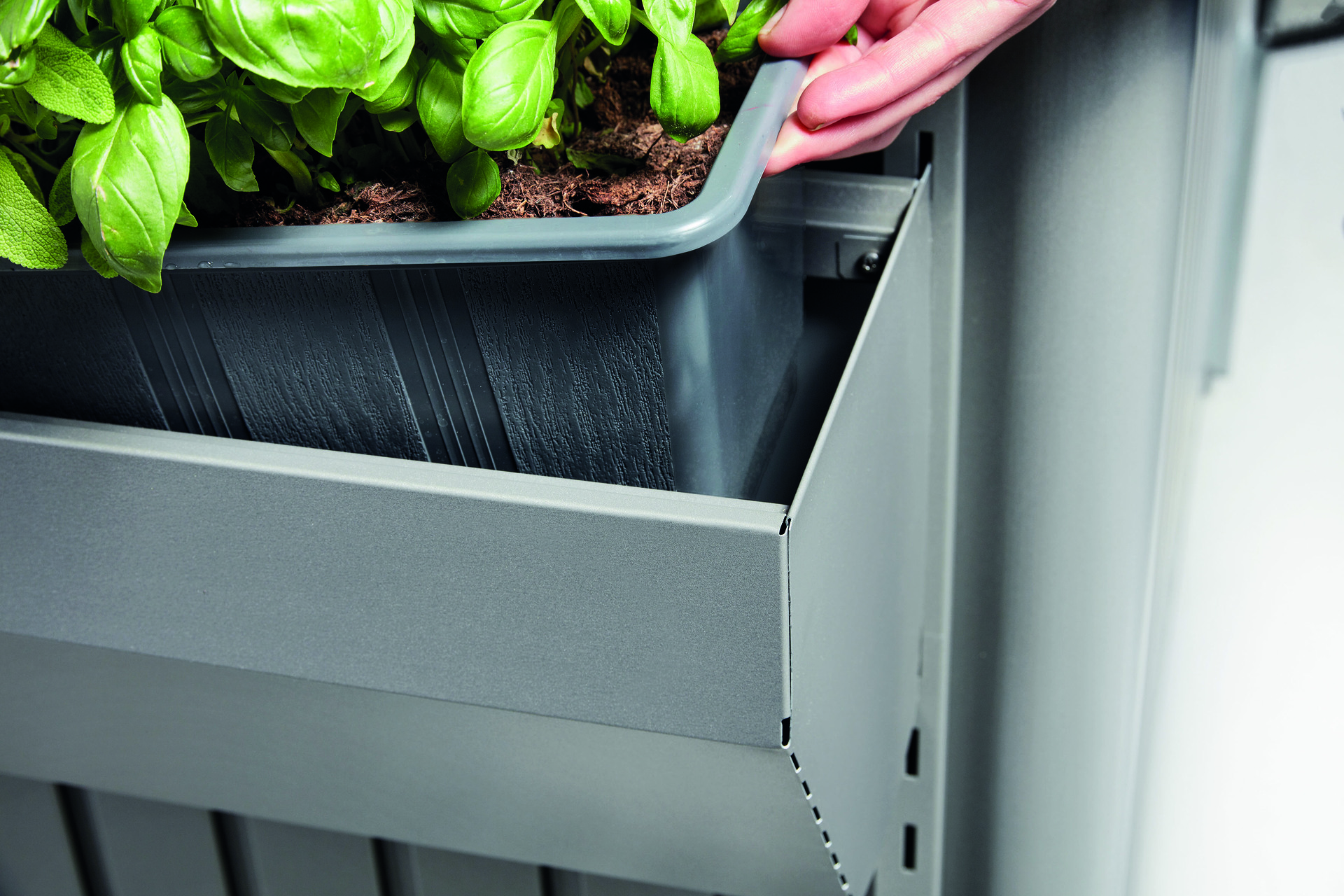 Floraboard zu Seitendach Gerätehaus Neo bei leitermann.de günstig kaufen Floraboard zu Seitendach Gerätehaus Neo