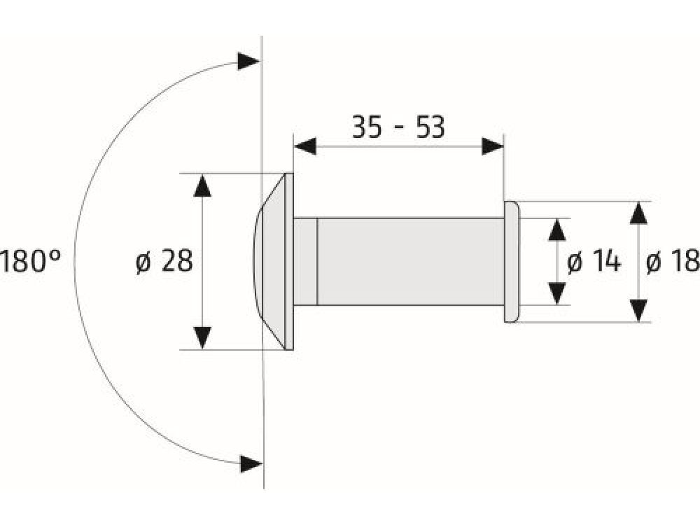 ABUS Türspion 2200G