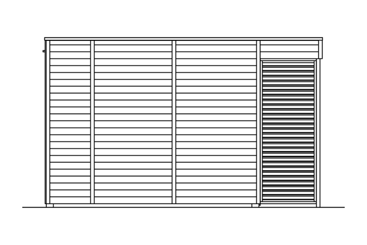 Gartenhaus Tokio bei leitermann.de günstig kaufen Gartenhaus Tokio