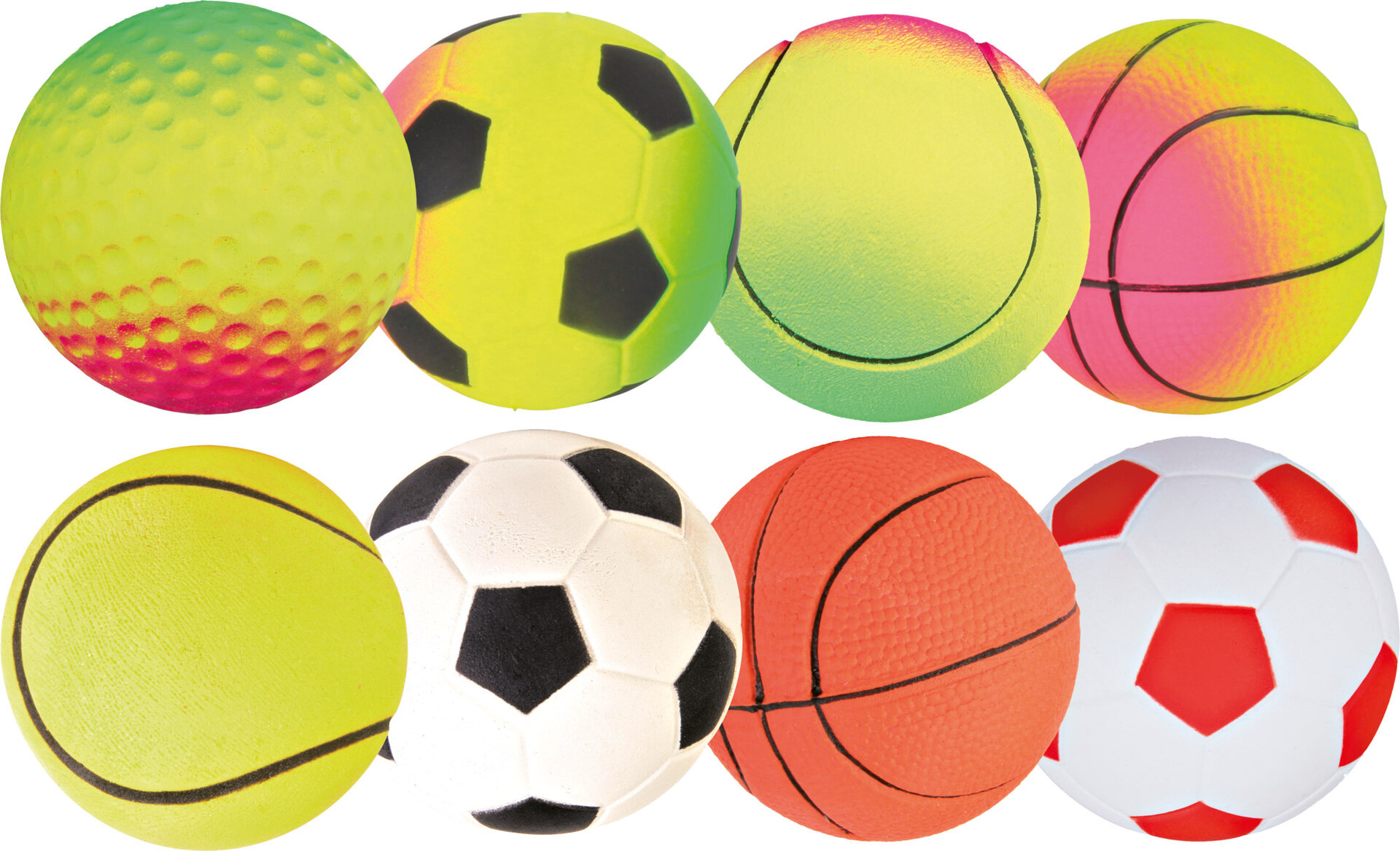 Neonbälle Moosgummi bei leitermann.de günstig kaufen Neonbälle Moosgummi