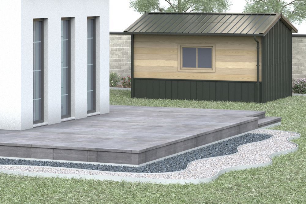 Beeteinfassung Metall, 135 x 1000 mm bei leitermann.de günstig kaufen Beeteinfassung Metall, 135 x 1000 mm