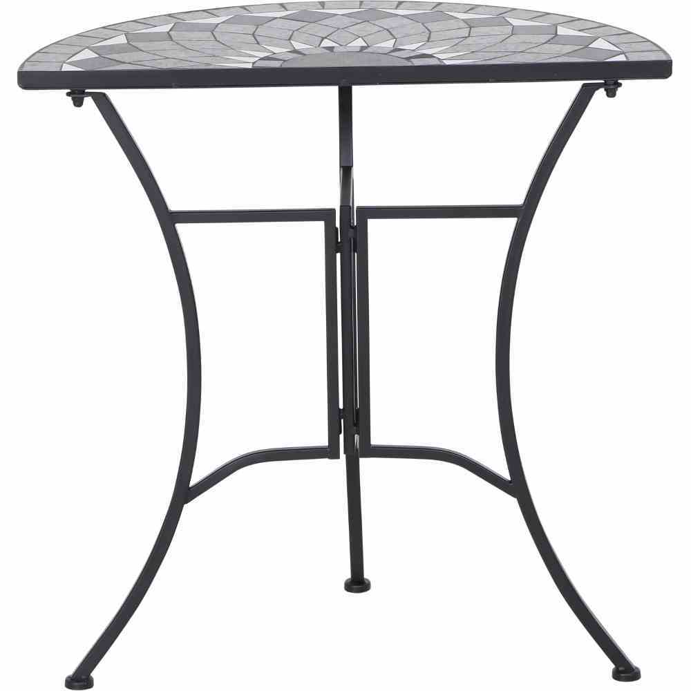 Como Tisch halbrund 70 cm