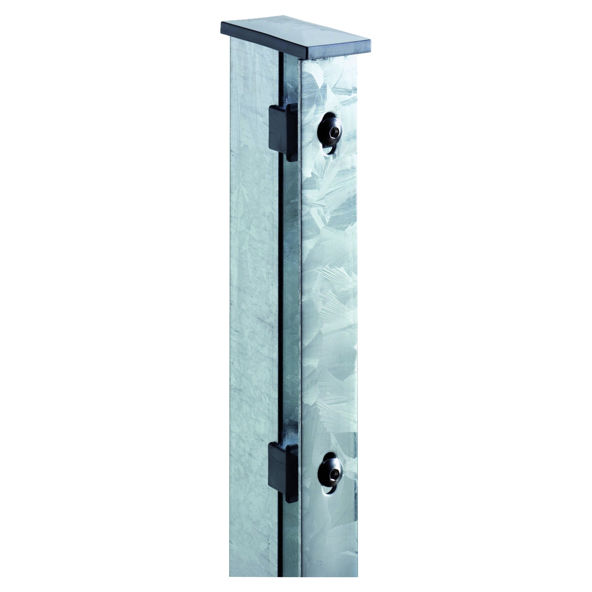 JERRY Eck-Zaunpfosten feuerverzinkt