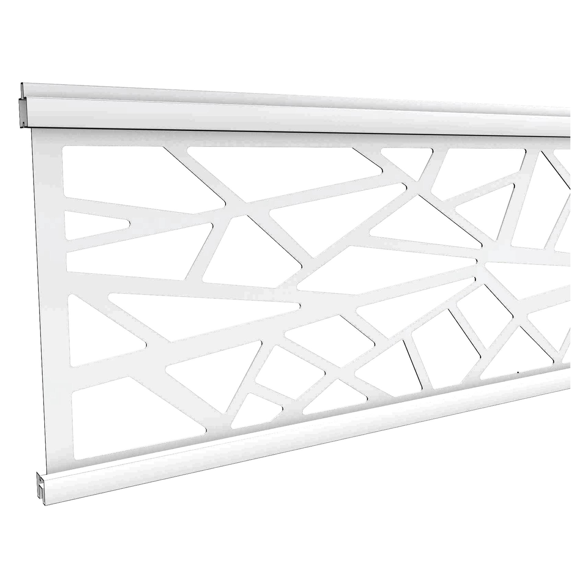 ECOSTECK-Gitterfüllung Design SILBER bei leitermann.de günstig kaufen ECOSTECK-Gitterfüllung Design SILBER