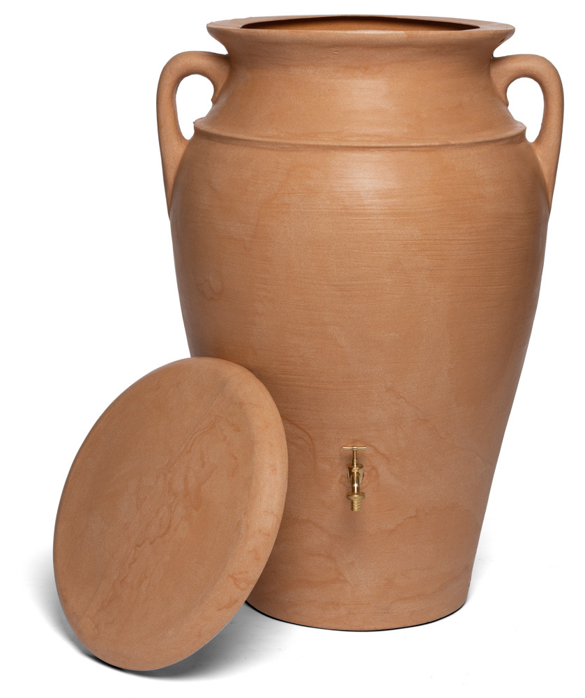 ARVES Regentonne Amphore "Helena" 300L terra antik bei leitermann.de günstig kaufen ARVES Regentonne Amphore "Helena" 300L terra antik