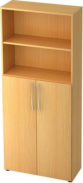 Schrank 5 OH Tür unten Buche STRECKE