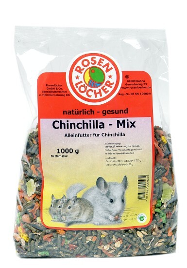 Rosenlöcher Chinchilla Mix 1000g