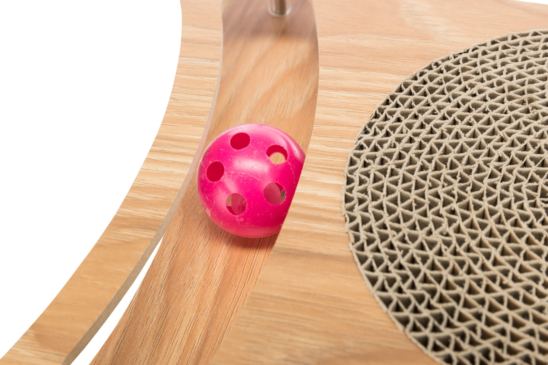 Kratzpappe mit Holzrahmen