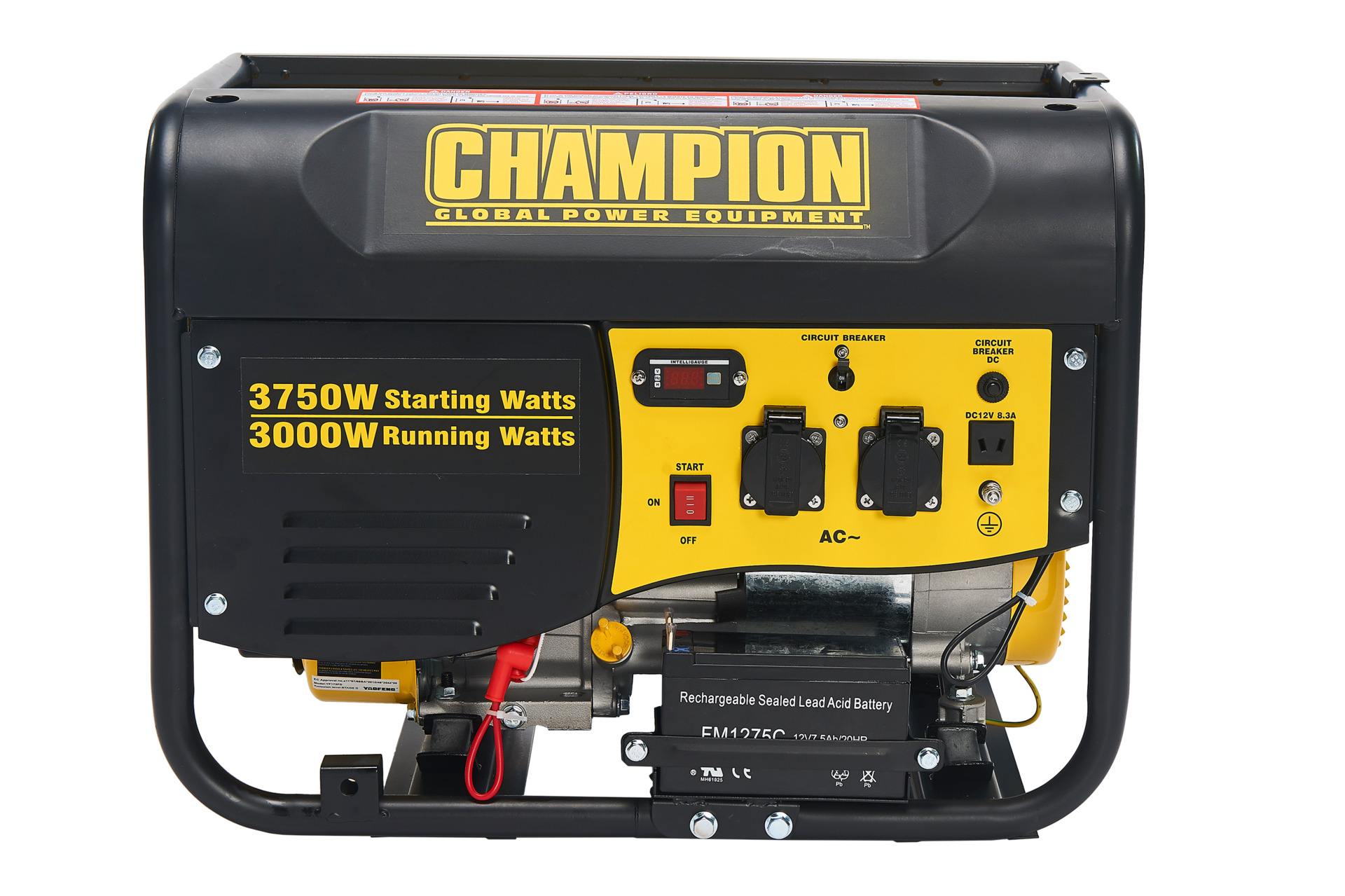 3500 Watt Stahlrohrrahmen Generator