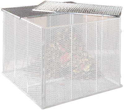 Deckel / Boden 100x100mm, verzinkt, für Komposter