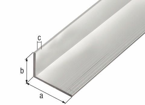 Gah BA-Profil Winkel Aluminium natur