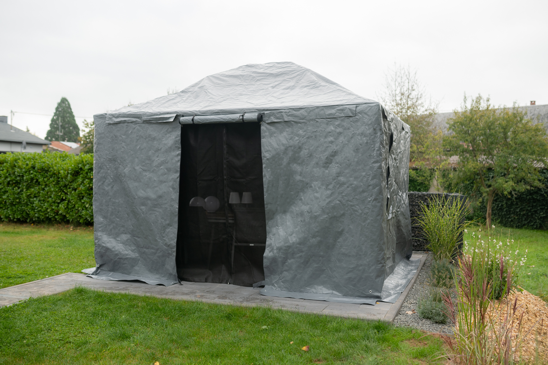 Winterabdeckung für Pavillon 10x14 bei leitermann.de günstig kaufen Winterabdeckung für Pavillon 10x14