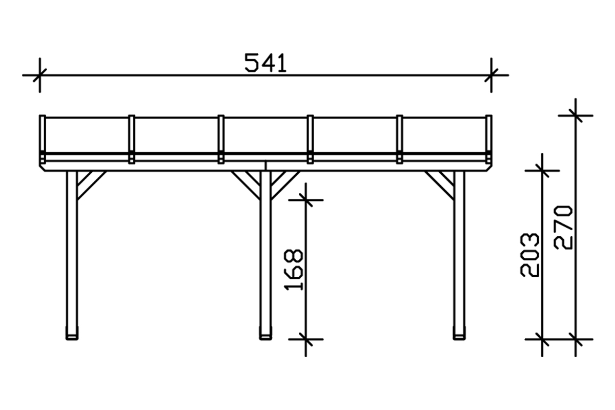 Terrassenüberdachung Andria