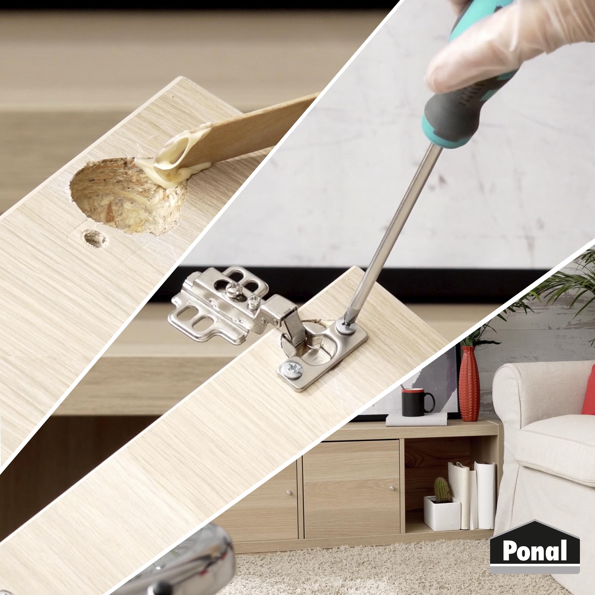 Ponal Reparatur PUR-Spachtel 177g bei leitermann.de günstig kaufen Ponal Reparatur PUR-Spachtel 177g