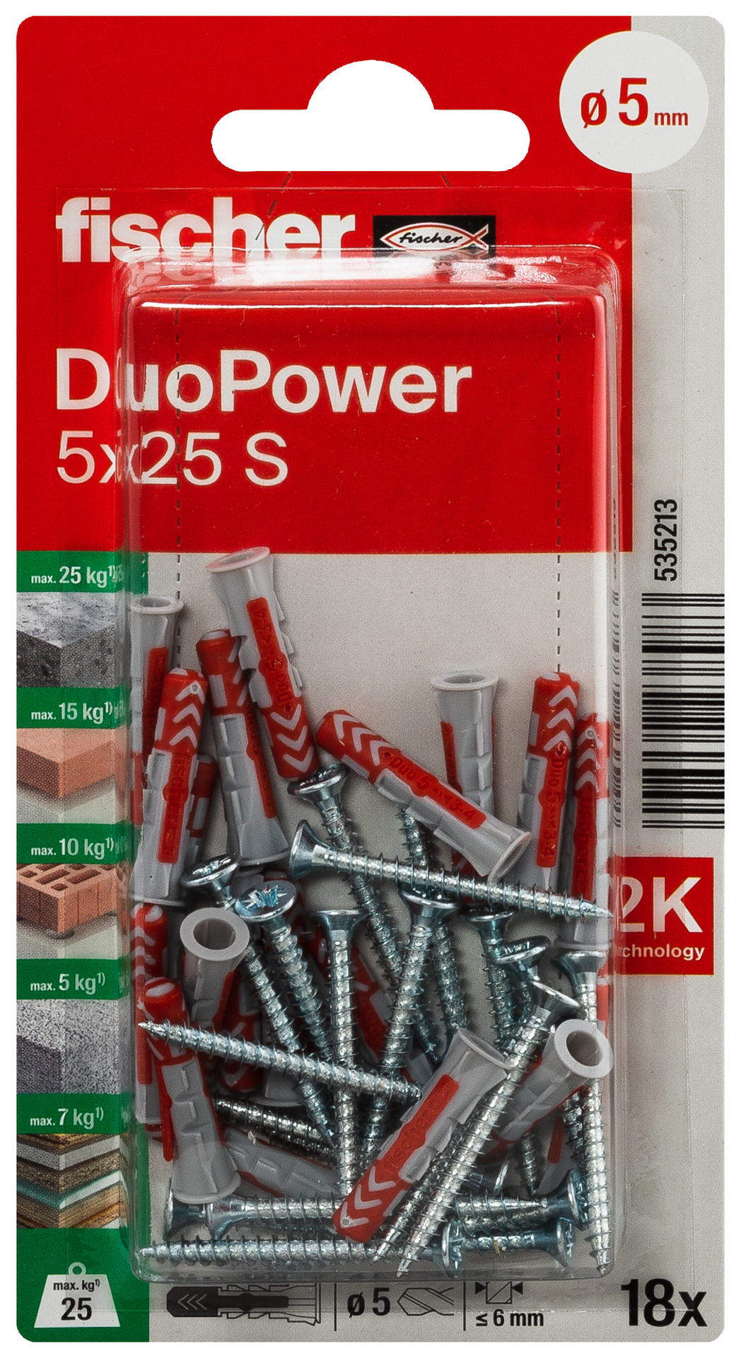 Duopower Dübel S