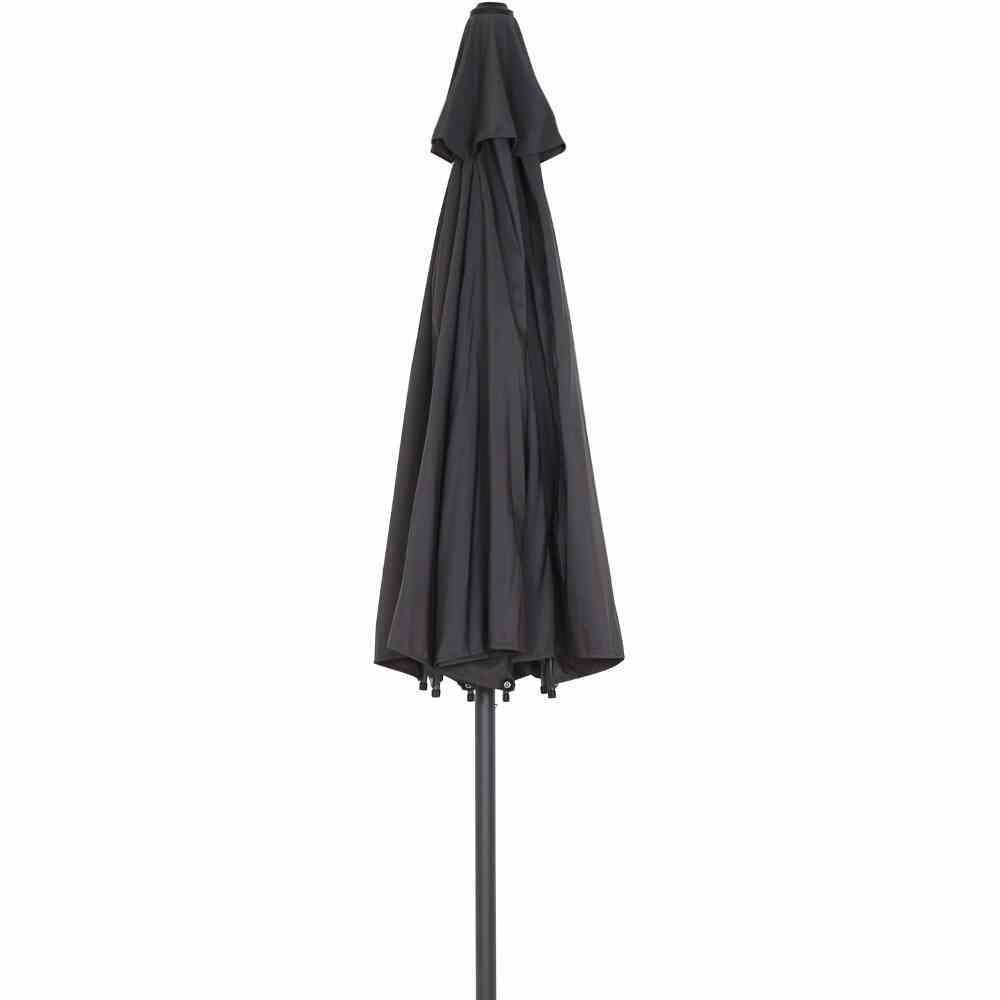 Isa Mittelstockschirm anthrazit