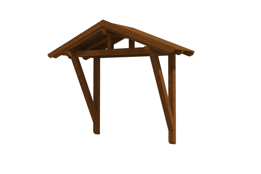 Vordach Stralsund 2 Satteldach bei leitermann.de günstig kaufen Vordach Stralsund 2 Satteldach