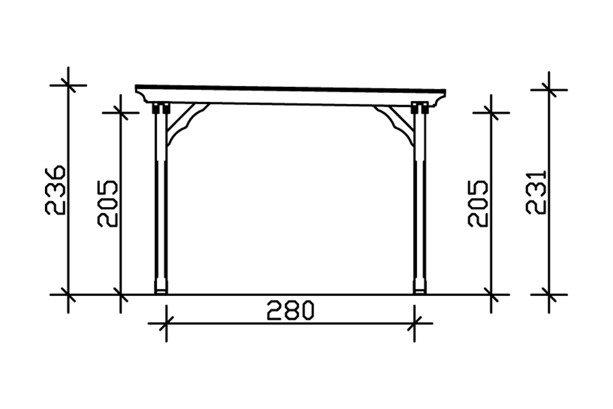 4-Eck Pavillon Marseille bei leitermann.de günstig kaufen 4-Eck Pavillon Marseille