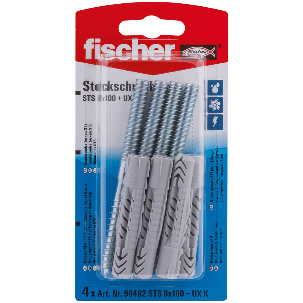 Stockschraube STS mit Innenstern TX-Kopf