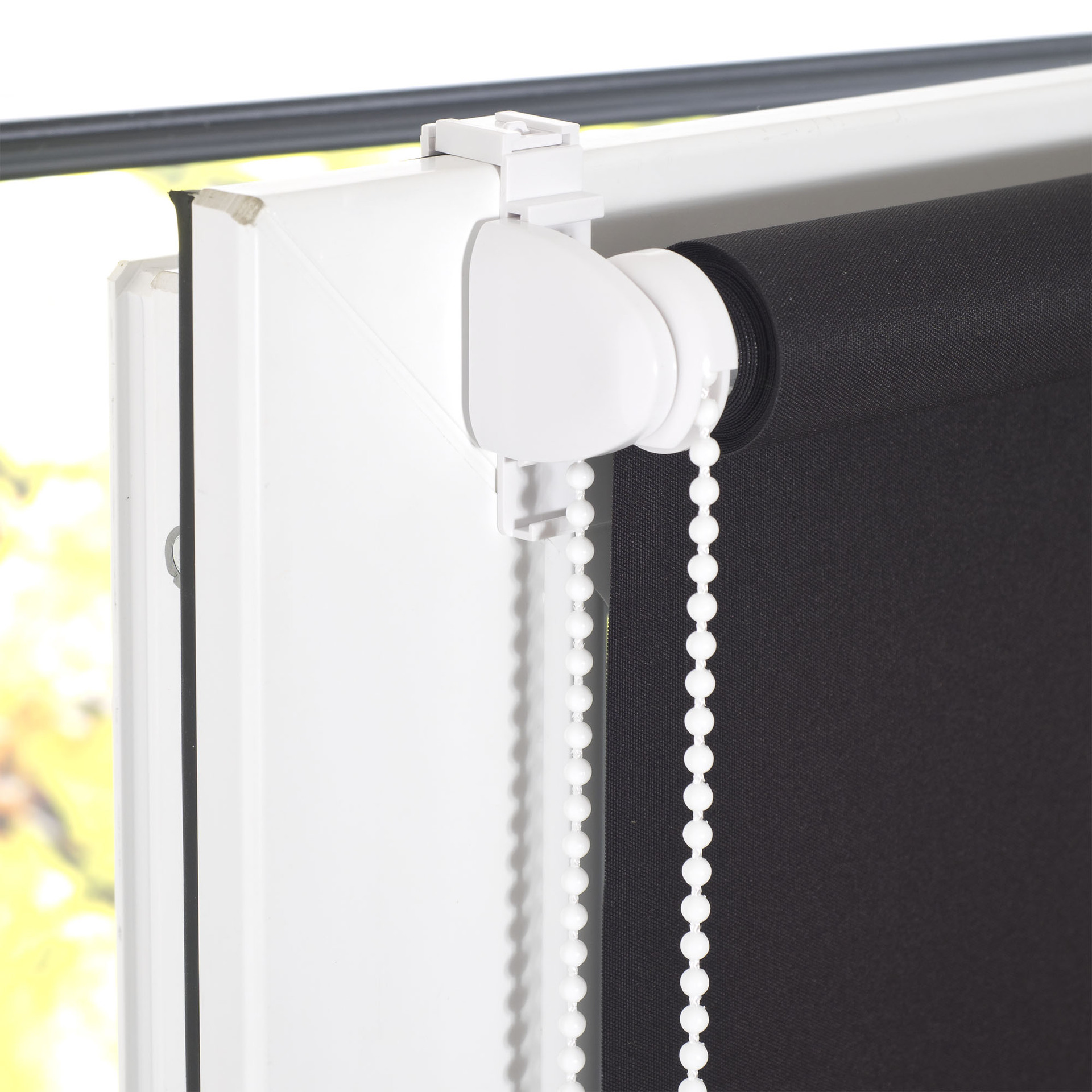 Klemmfix-Rollo, lichtdurchlässig