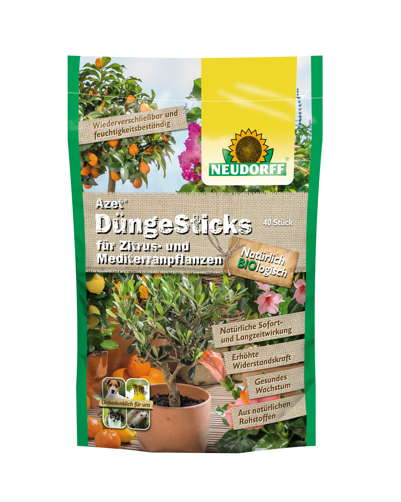 Düngedrops für Zitruspflanzen 40 Stück