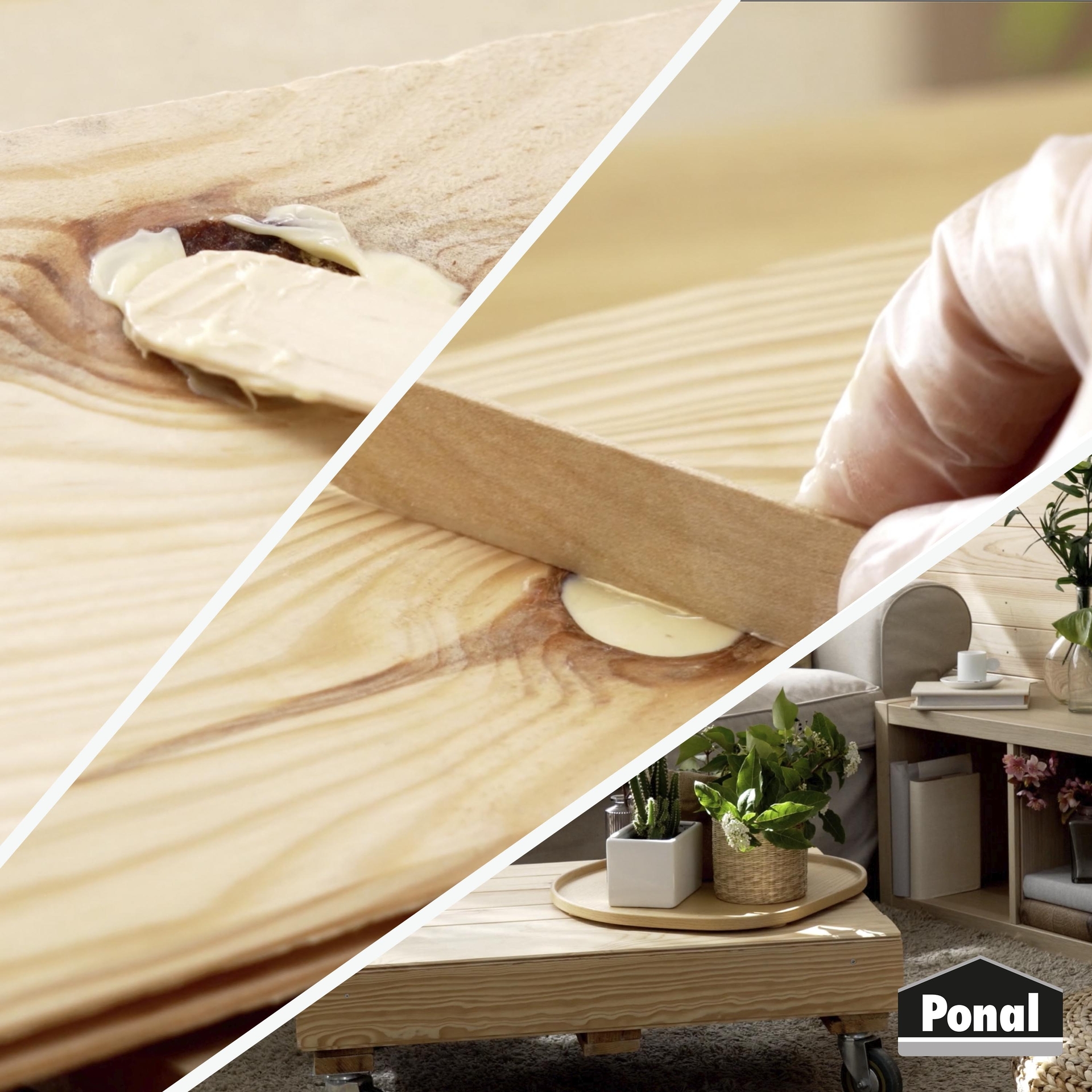 Ponal Reparatur PUR-Spachtel 177g bei leitermann.de günstig kaufen Ponal Reparatur PUR-Spachtel 177g