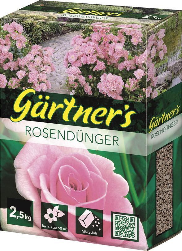 Rosendünger 2,5 kg org.-mineral.
