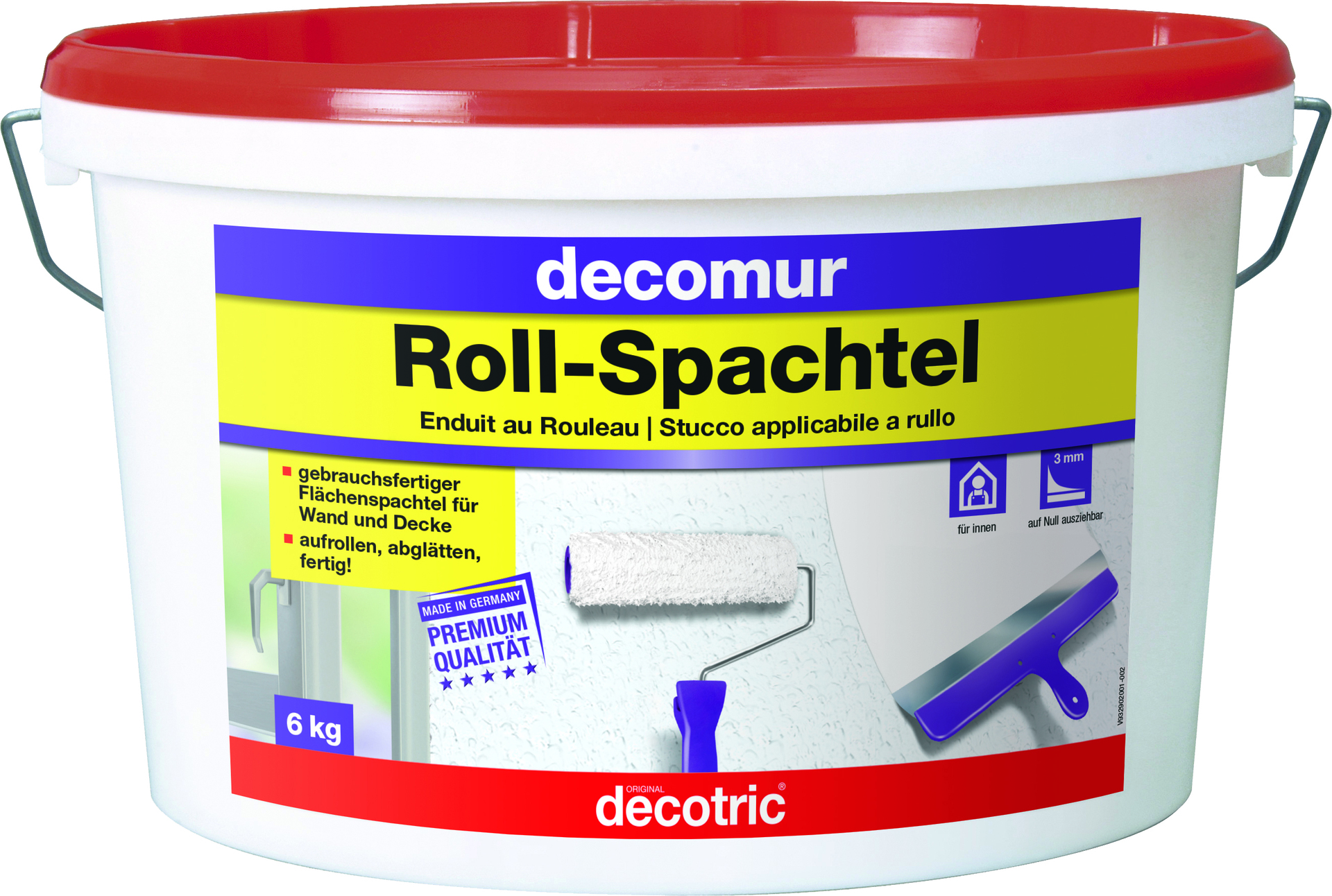 decomur Roll-Spachtel