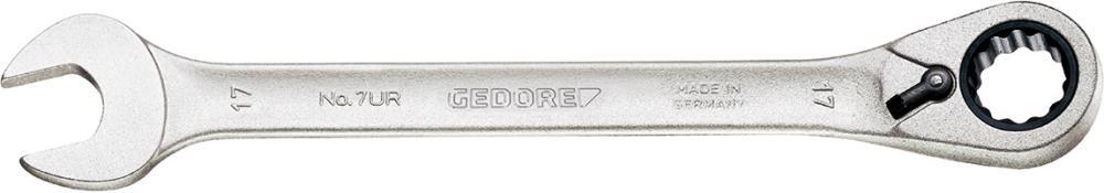 Maulschlüssel mit Ringratsche umschaltbar 9mm GEDORE