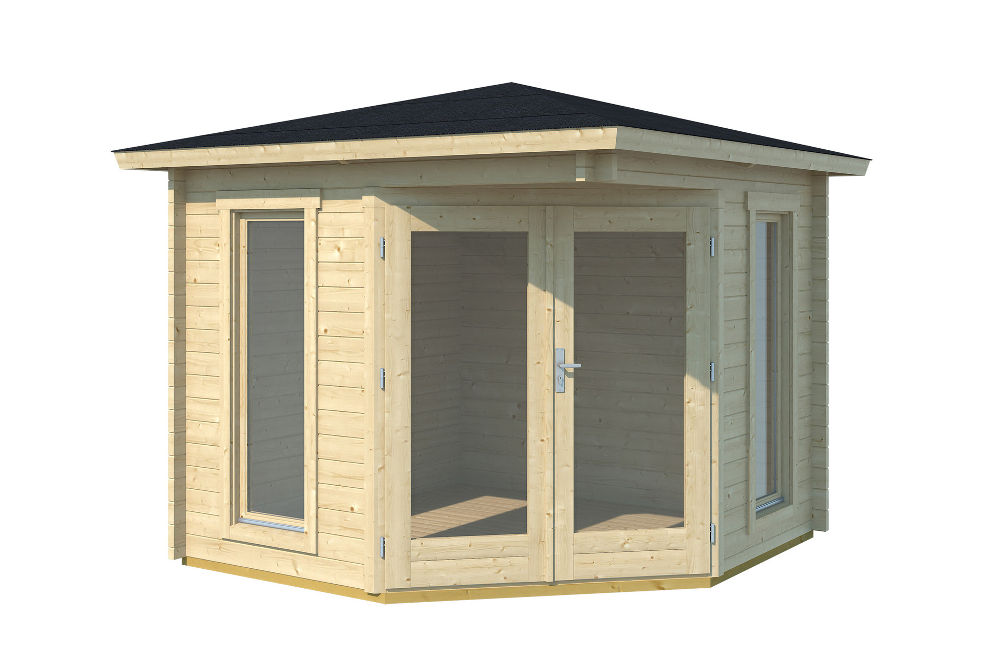 5-Eck Gartenhaus 408