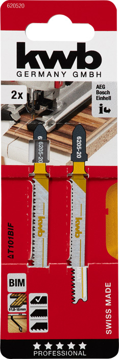 Stichsägeblätter für Laminat