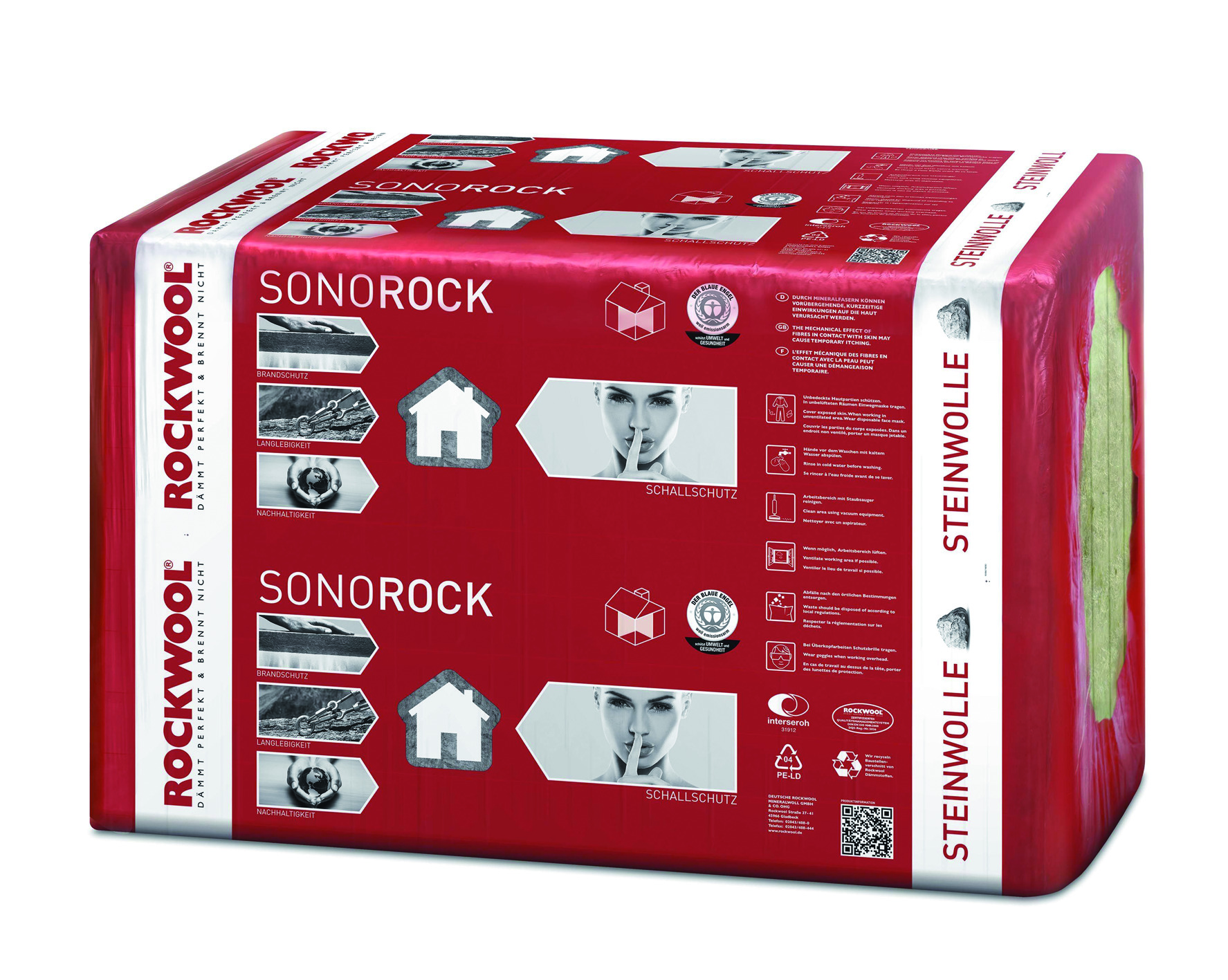 Rockwool Sonorock Trennwandplatte