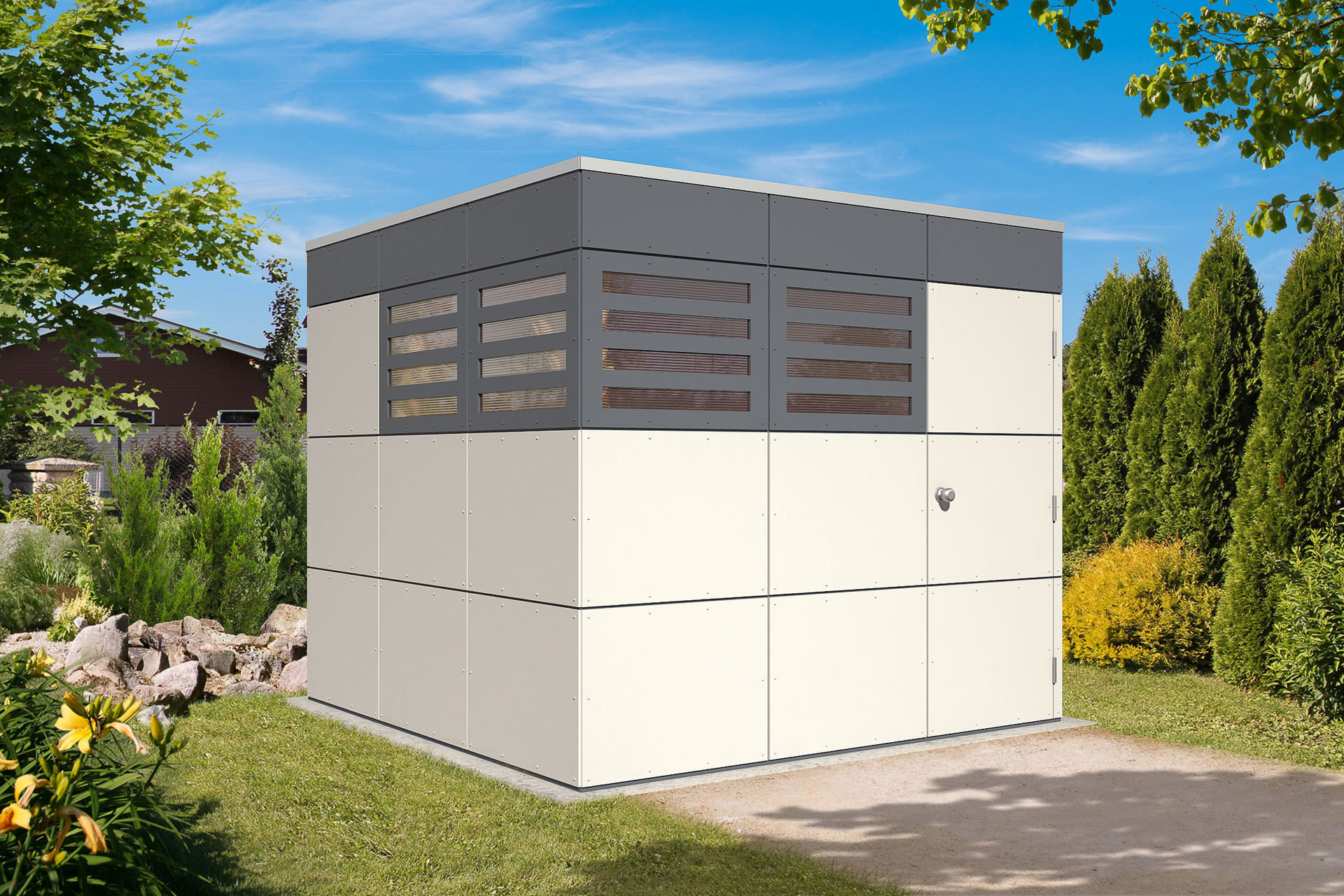 Gartenhaus Sydney telegrau bei leitermann.de günstig kaufen Gartenhaus Sydney telegrau