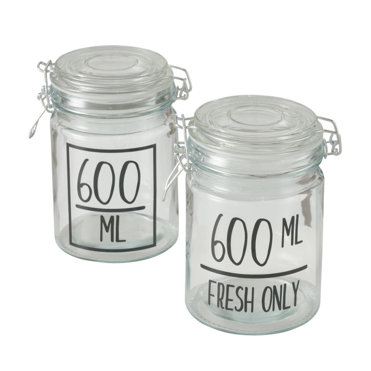 Vorratsglas Milly, 2-fach sortiert