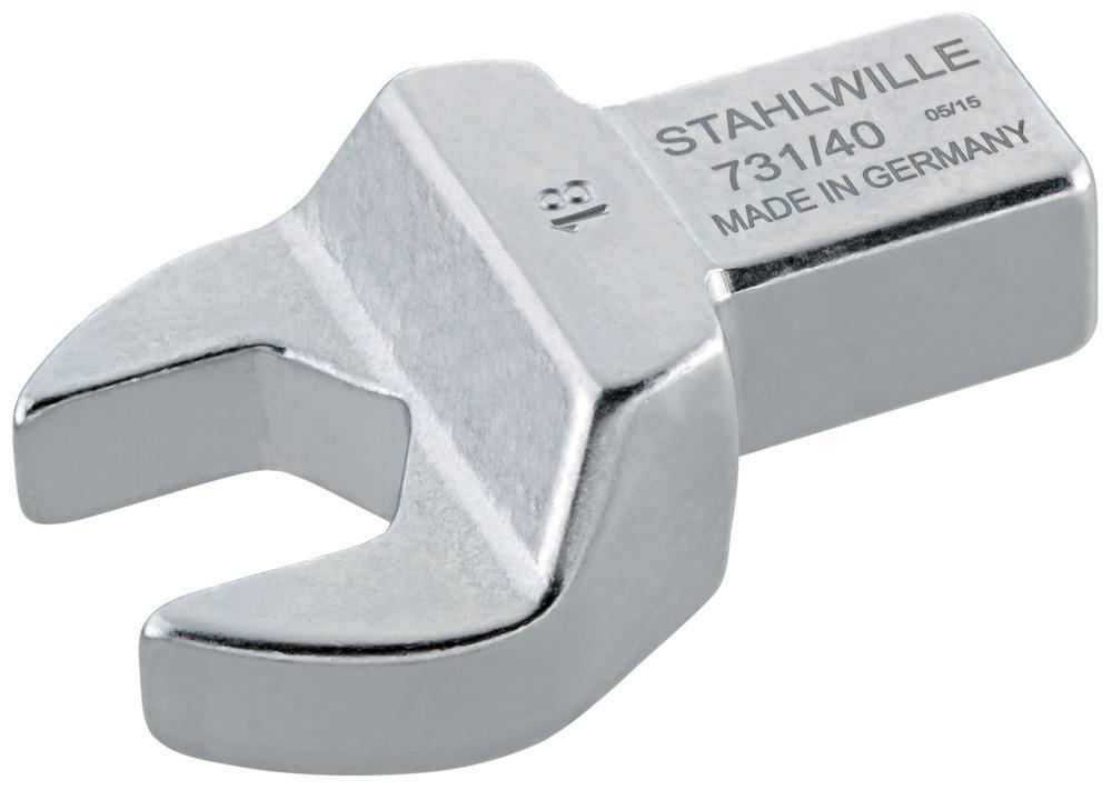 Einsteck-Maulschlüssel 12mm 9x12mm STAHLWILLE