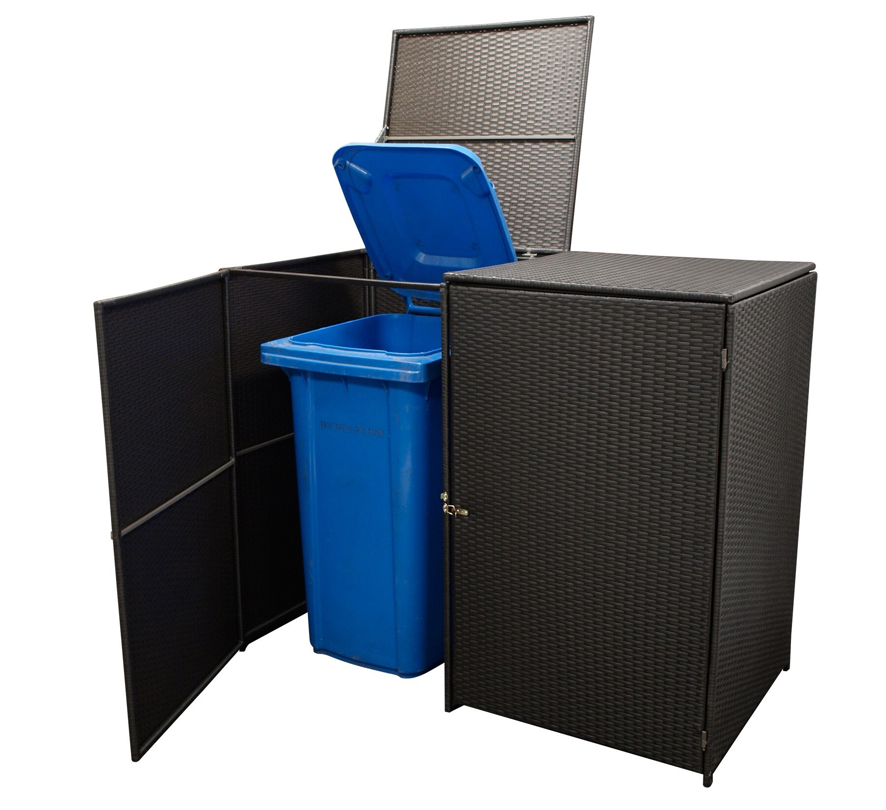 Mülltonnenbox 2-er groß bei leitermann.de günstig kaufen Mülltonnenbox 2-er groß