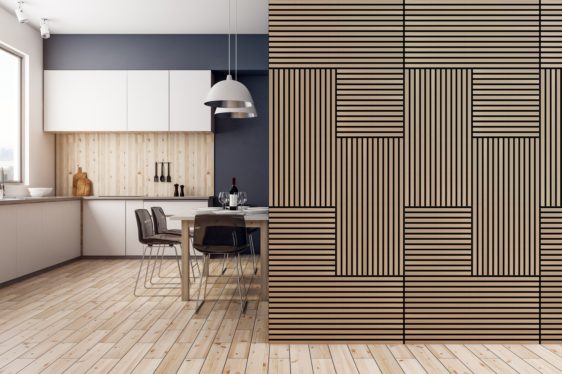 Wandpaneel Modular Wall Furnier