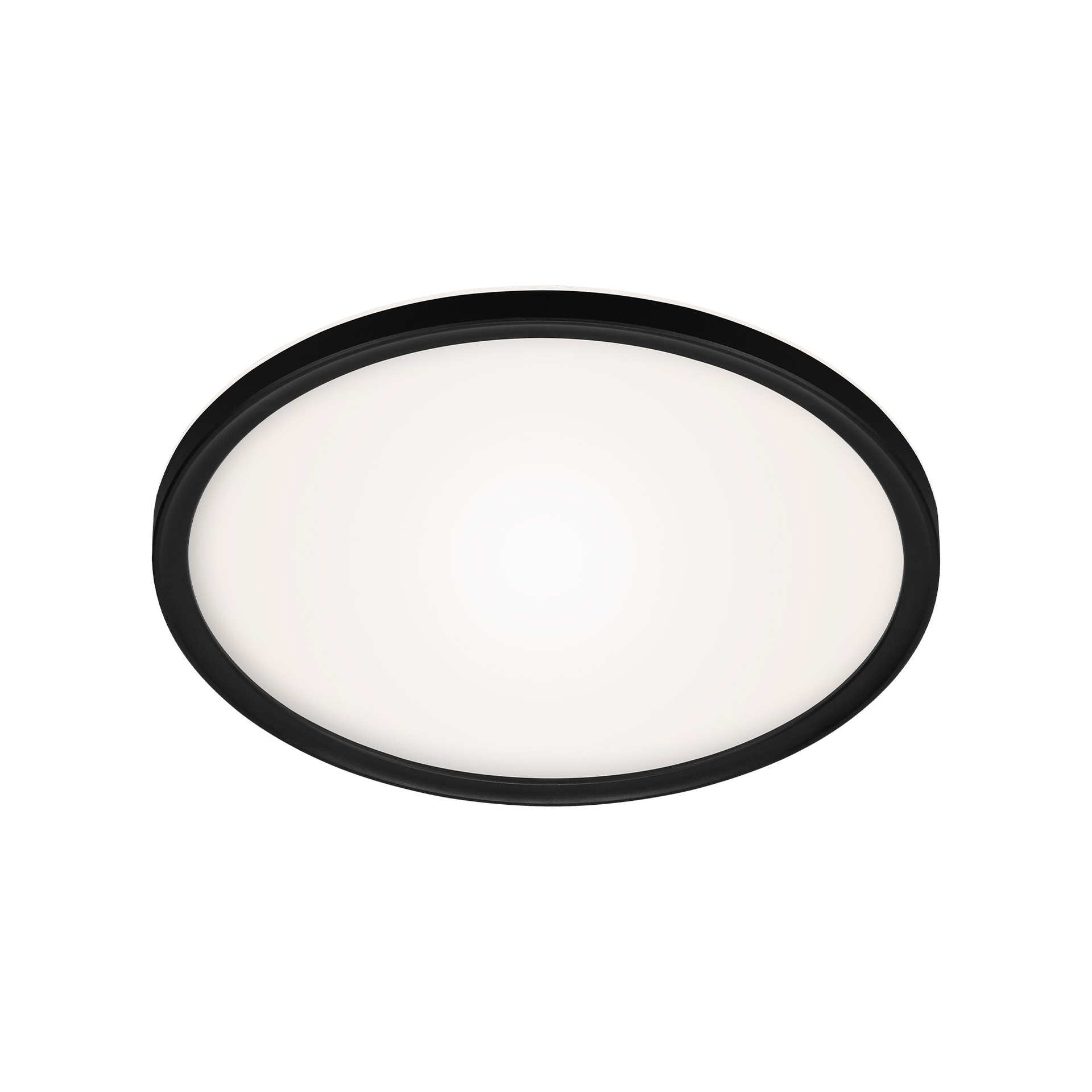 SLIM Ultraflaches LED Panel mit LED Backlight, schwarz