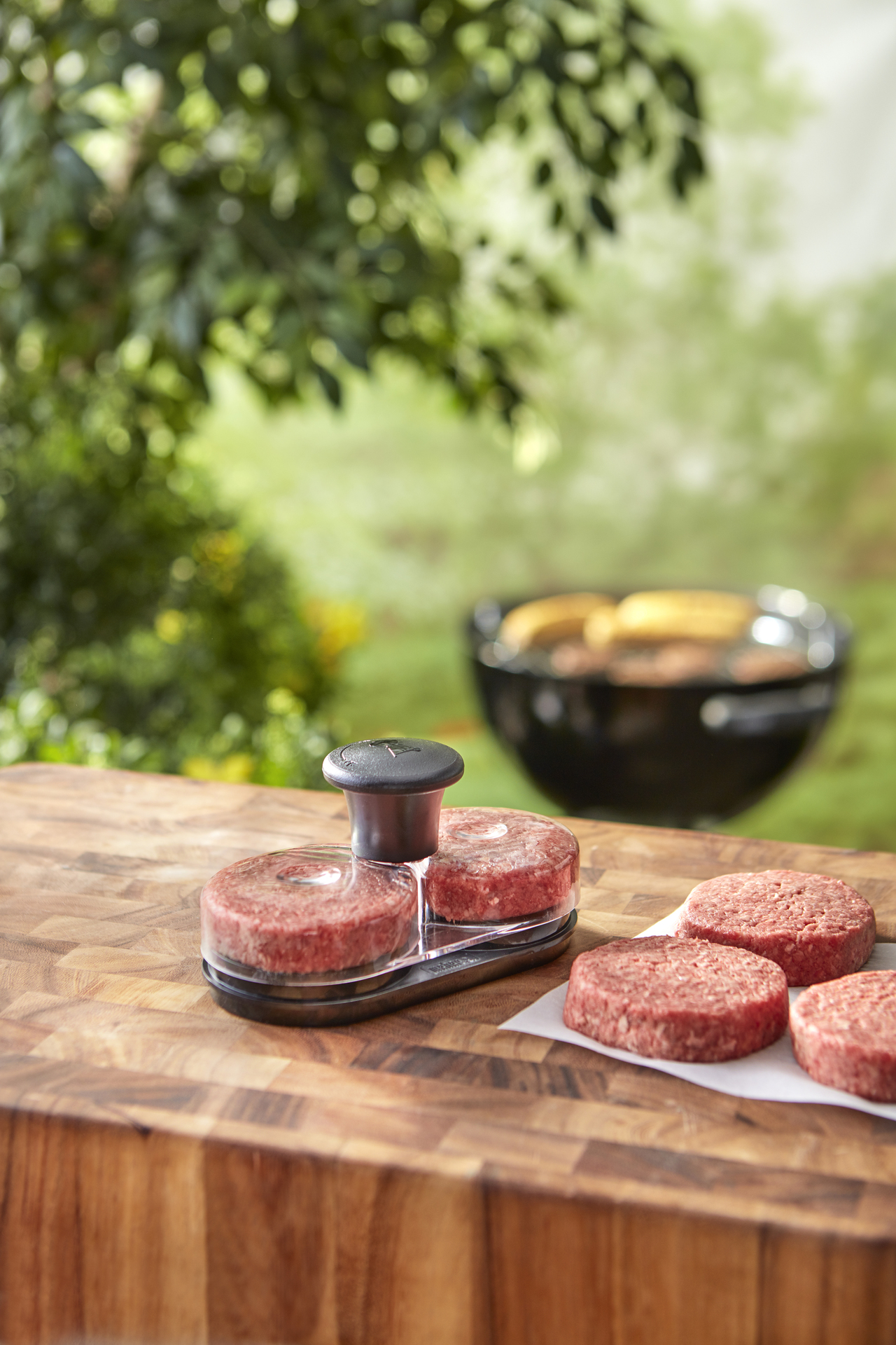 Mini-Hamburgerpresse Weber bei leitermann.de günstig kaufen Mini-Hamburgerpresse Weber