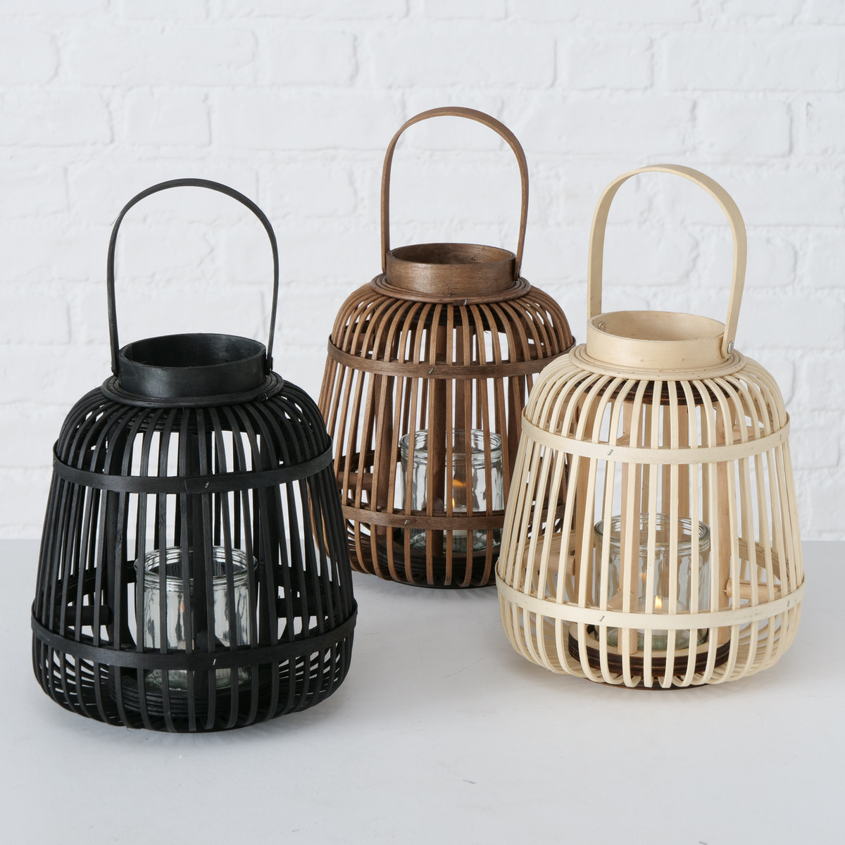 Windlicht Taneja, 3-fach sortiert bei leitermann.de günstig kaufen Windlicht Taneja, 3-fach sortiert