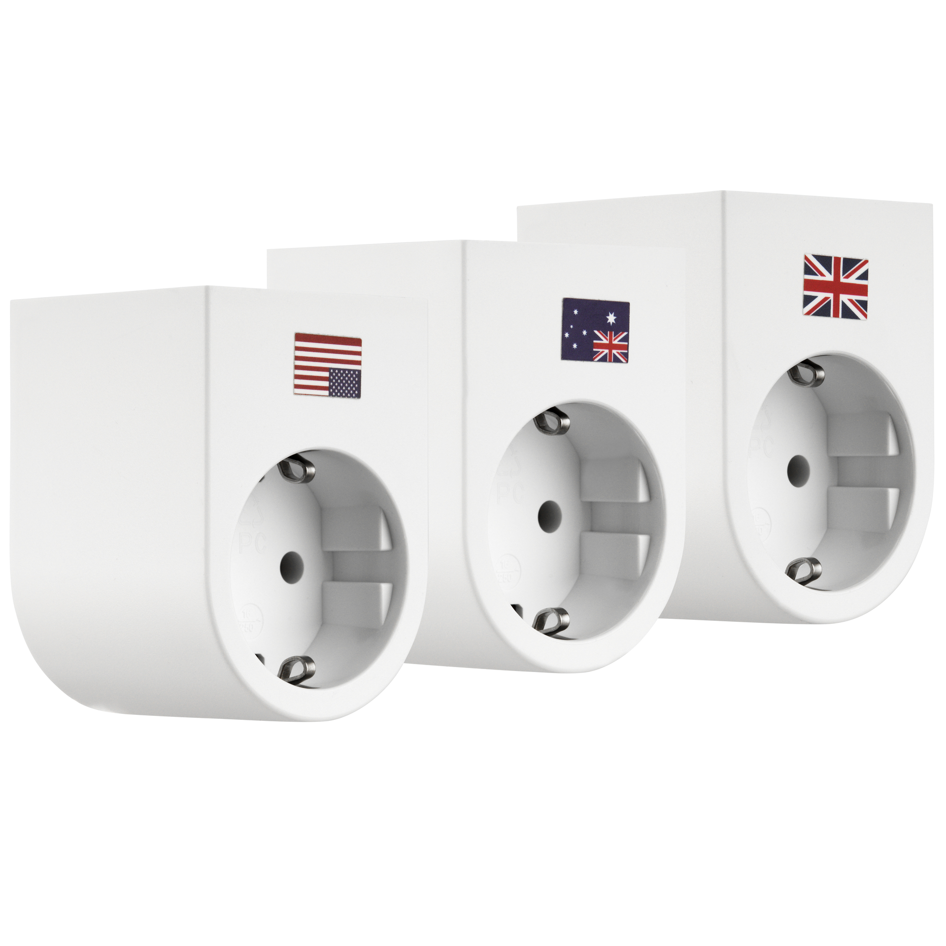 Reisestecker Traveler weiß bei leitermann.de günstig kaufen Reisestecker Traveler weiß