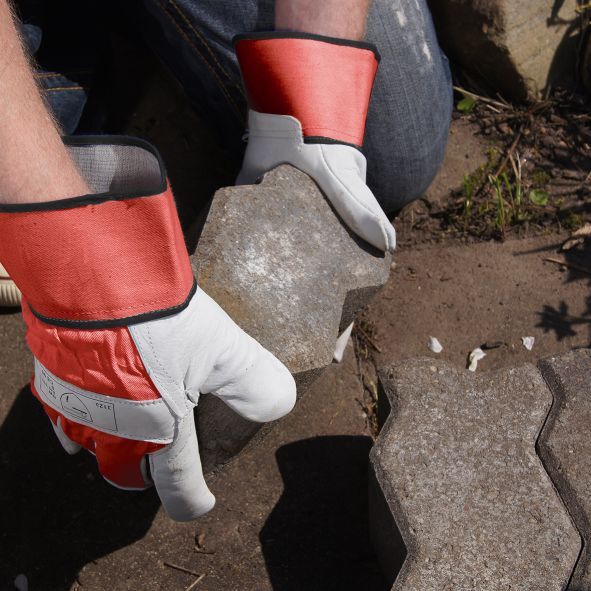 Handschuhe Vollleder stark