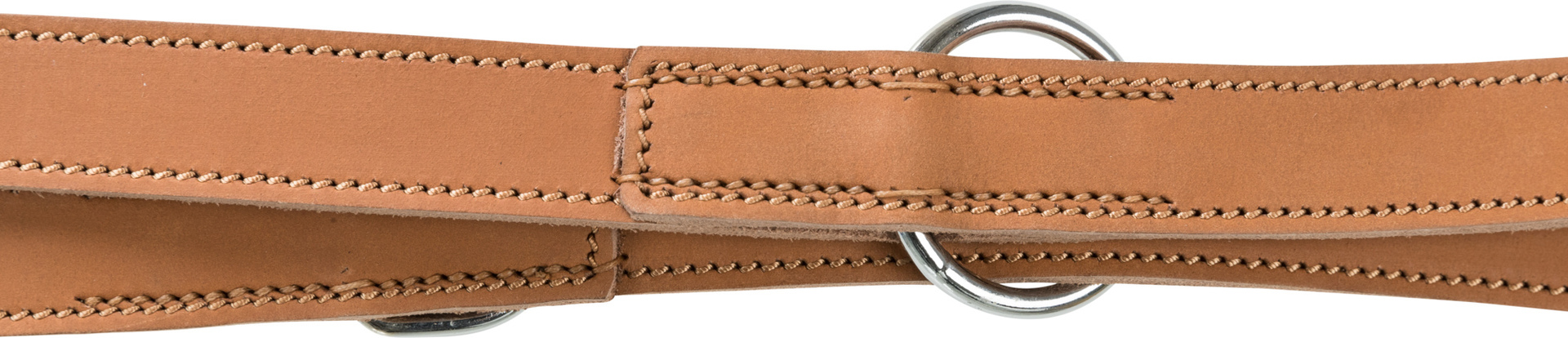 Rustic Fettleder-Verlängerungsleine "Heartbeat"