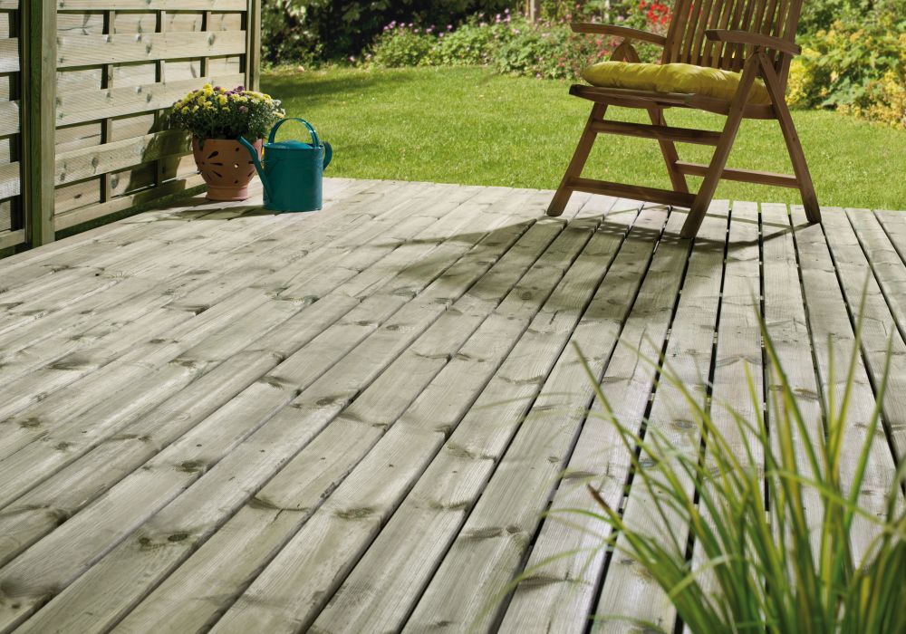 Terrassendiele Kiefer bei leitermann.de günstig kaufen Terrassendiele Kiefer