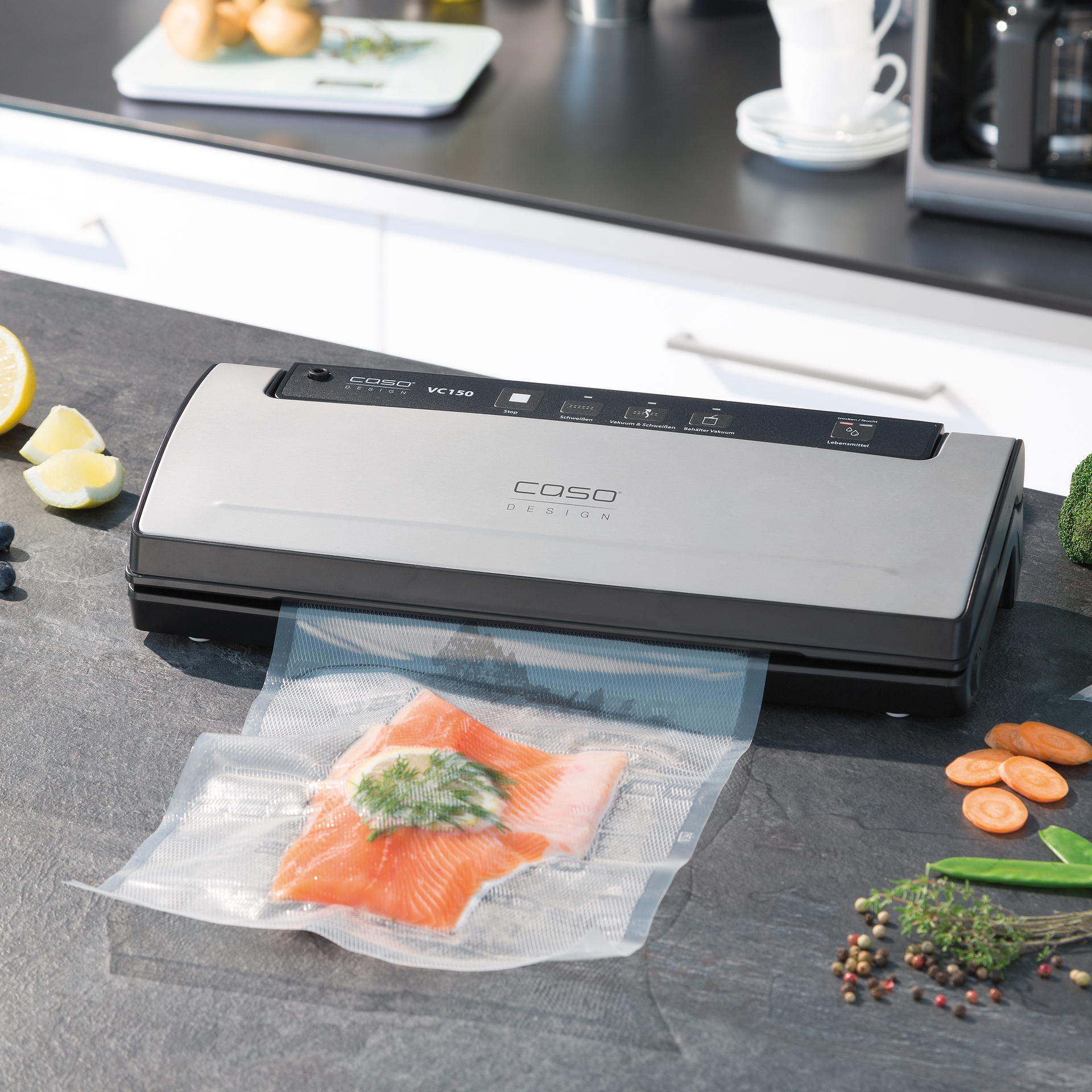 Vakuumierer Edelstahl